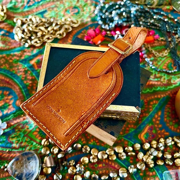 Louis Vuitton vintage luggage tag - Picture 4 of 5